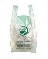 Buste biodegradabili  mater-bi canottiera 27x50 - 5 kg 